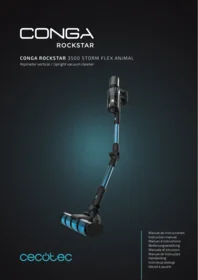 CECOTEC Conga Rockstar 3500 Storm Flex Animal - Aspirador vertical