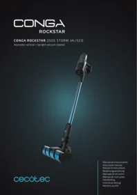 CECOTEC Conga Rockstar 3500 Storm Jalisco - Aspiradora escoba
