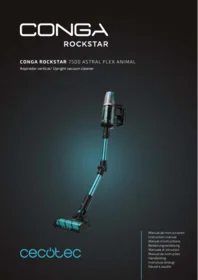CECOTEC Conga Rockstar 7500 Astral Flex Animal - Aspirador vertical