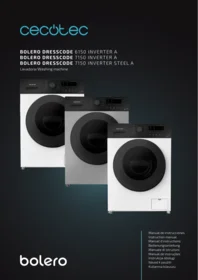 CECOTEC Bolero Dresscode 6150 Inverter A - Lavadora