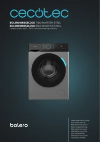 CECOTEC Bolero Dresscode 7160 Inverter Steel A - Máquina de lavar
