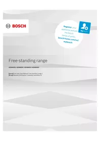 BOSCH HDS8055U - Cuisinière