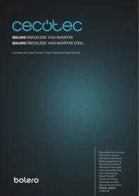 CECOTEC Bolero Dresscode 7450 Inverter - Máquina de lavar