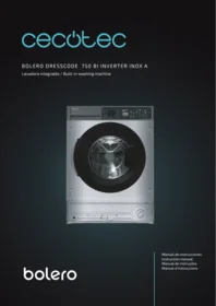 CECOTEC Bolero Dresscode 750 Bi Inverter Steel A - Lavadora