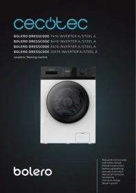CECOTEC Bolero Dresscode 8410 Inverter Steel A - Lavadora