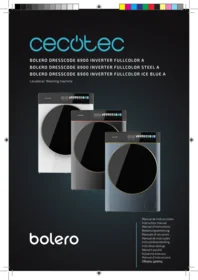 CECOTEC Bolero Dresscode 8900 Inverter Fullcolor Ice A - Máquina de lavar