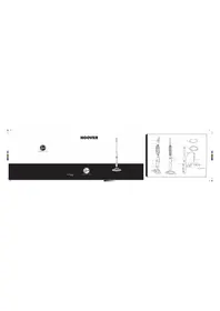 Steam Upright S2IN1600 HOOVER