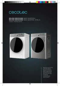 CECOTEC Bolero Dresscode 9800 Inverter Steel A - Lavadora