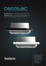 CECOTEC Bolero Flux Tlt 605500 Glass A - Campana extractora