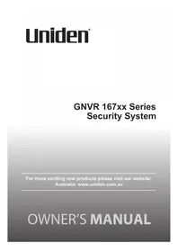 GNVR16700 UNIDEN