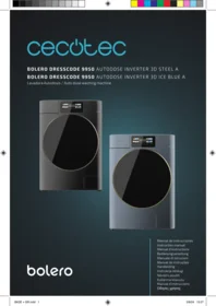 CECOTEC Bolero Dresscode 9950 Autodose Inverter 3d Steel A - Lavadora