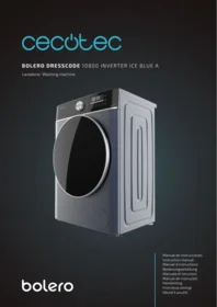 CECOTEC Bolero Dresscode 10800 Inverter Ice A - Máquina de lavar