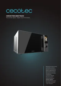 CECOTEC Convection 2800 Touch - Micro-ondas