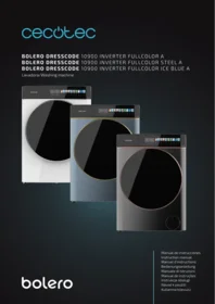 CECOTEC Bolero Dresscode 10900 Inverter Fullcolor Ice A - Lavadora