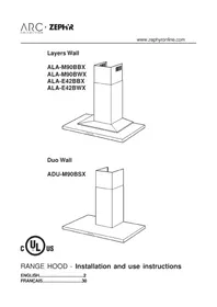 Zephyr ALAM90BBX - Range hood