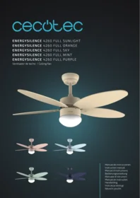 CECOTEC Energysilence Aero 4260 Full Sunlight - Ventilador de teto