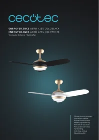 CECOTEC Energysilence Aero 4265 Goldwhite - Ventilador de teto
