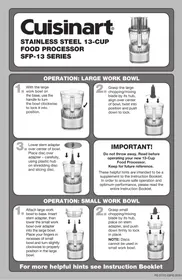 SFP-13 CUISINART