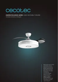 CECOTEC Energysilence Aero 4360 Invisible Sound - Ventilador de techo
