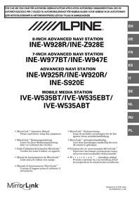 Manual ALPINE INE-W947E Browser