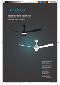 CECOTEC Energysilence Aero 452 Quicksnap - Ventilador de teto