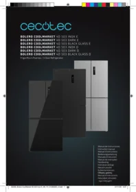 CECOTEC Bolero Coolmarket 4d 503 Dark D - Refrigerador