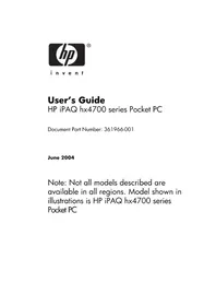 iPAQ hx4705 HP