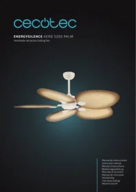 CECOTEC Energysilence Aero 5200 Palm - Ventilador de teto