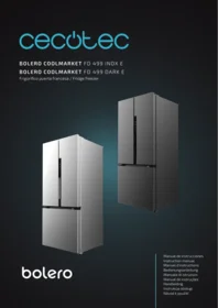 CECOTEC Bolero Coolmarket Fd 499 Dark E - Refrigerador