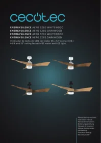 CECOTEC Energysilence Aero 5285 M - Ventilador de techo