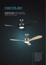 CECOTEC Energysilence Aero 5290 Golden Pro - Ventilador de teto