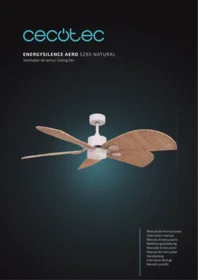 CECOTEC Energysilence Aero 5290 Natural - Ventilador de teto