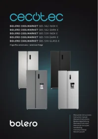 CECOTEC Bolero Coolmarket Sbs 562 Dark E - Refrigerador