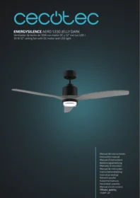 CECOTEC Energysilence Aero 5330 Jelly Dark - مروحة سقف