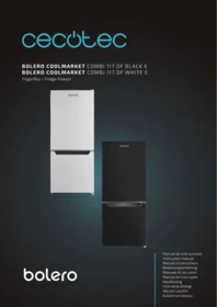 CECOTEC Bolero Coolmarket Combi 117 Df E - Refrigerador