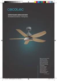 CECOTEC Energysilence Aero 5460 Daisy - Ventilador de techo