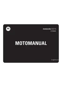 W315 MOTOROLA