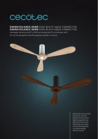 CECOTEC Energysilence Aero 5500 Aqua Connected M - Ventilador de teto