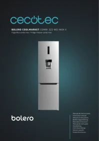 CECOTEC Bolero Coolmarket Combi 322 Wd E - Refrigerador