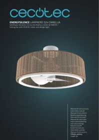 CECOTEC Energysilence Lampaero 324 Camellia - Ventilador de techo