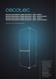 CECOTEC Bolero Coolmarket Combi 356i E - Refrigerador
