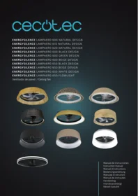 CECOTEC Energysilence Lampaero 620 Natural Design M - Ventilador de teto