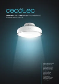 CECOTEC Energysilence Lampaero 7500 Seabreeze - Ventilador de teto