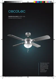 CECOTEC Forcesilence Aero 450 - Ventilador de techo