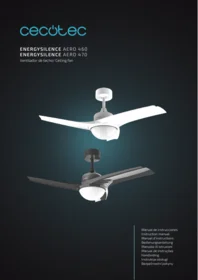 CECOTEC Forcesilence Aero 470 - Ventilador de techo