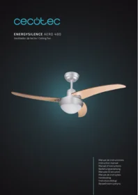 CECOTEC Forcesilence Aero 480 - Ventilador de teto