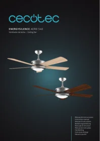 CECOTEC Forcesilence Aero 540 - Ventilador de teto