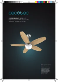 CECOTEC Ventilador Techo Energysilence Aero 495 - Ventilador de techo
