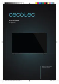 CECOTEC Tv V1 Vqu10065s - Televisor