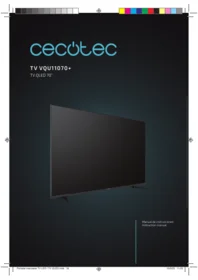 CECOTEC Tv V1 Vqu11070 M - Televisor